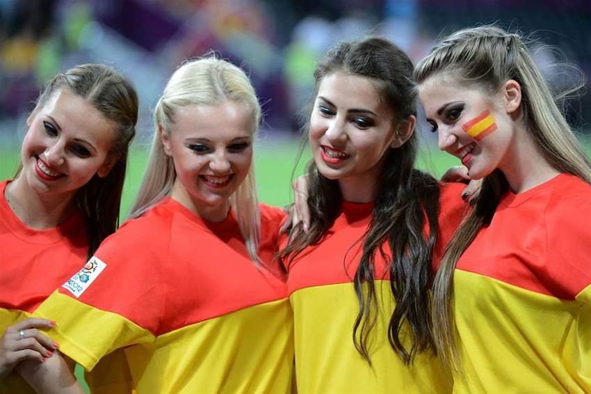 Spain v Portugal Action Spain v Portugal Action