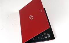 In Pictures: Fujitsu's U772 Ultrabook, a business laptop in red