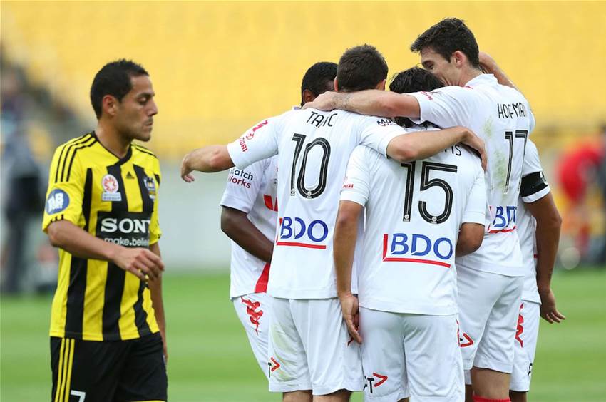 Phoenix v Heart match action Phoenix v Heart match action