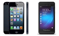Head to head: BlackBerry's Z10 vs iPhone 5