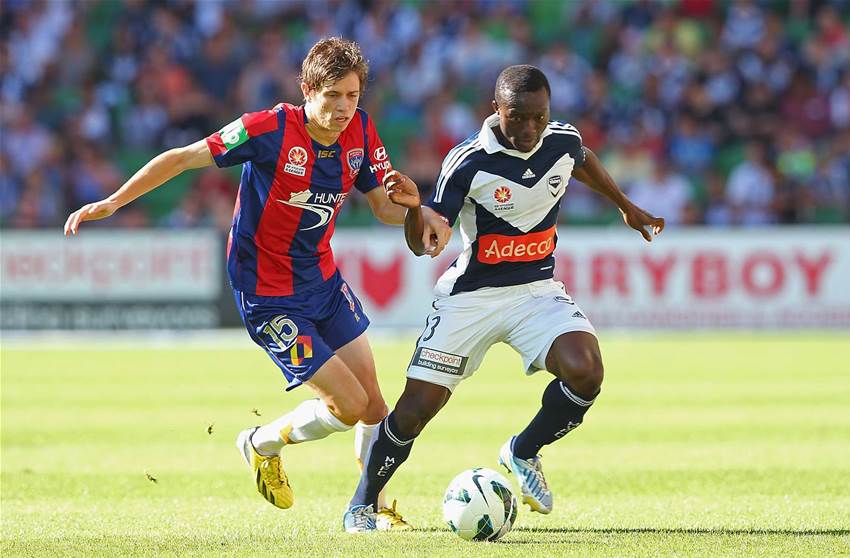 Victory v Newcastle pics Victory v Newcastle pics