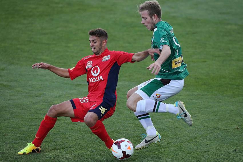 Adelaide v Newcastle pics Adelaide v Newcastle pics