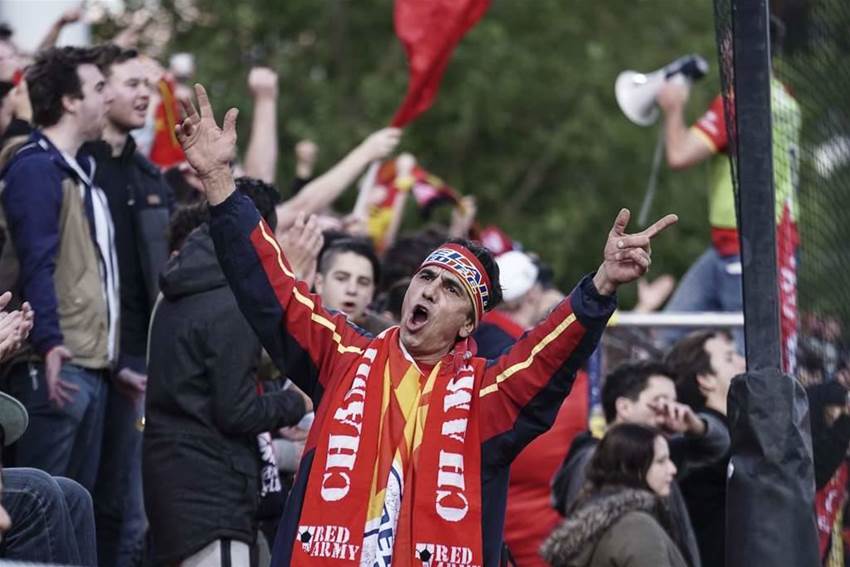 On The Ground: Adelaide United VS Melbourne Victory On The Ground: Adelaide United VS Melbourne Victory