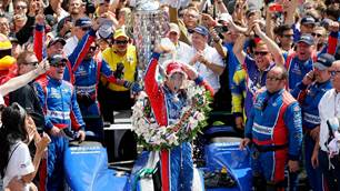 Takuma Sato wins Indy 500