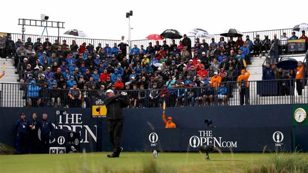 THE OPEN: Best images from round one