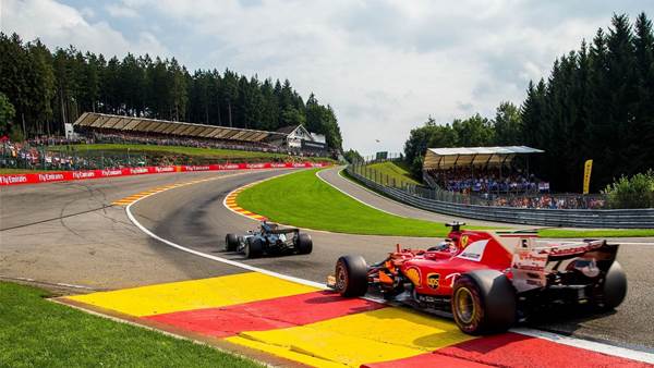 Pic Gallery: Spa-Francorchamps F1