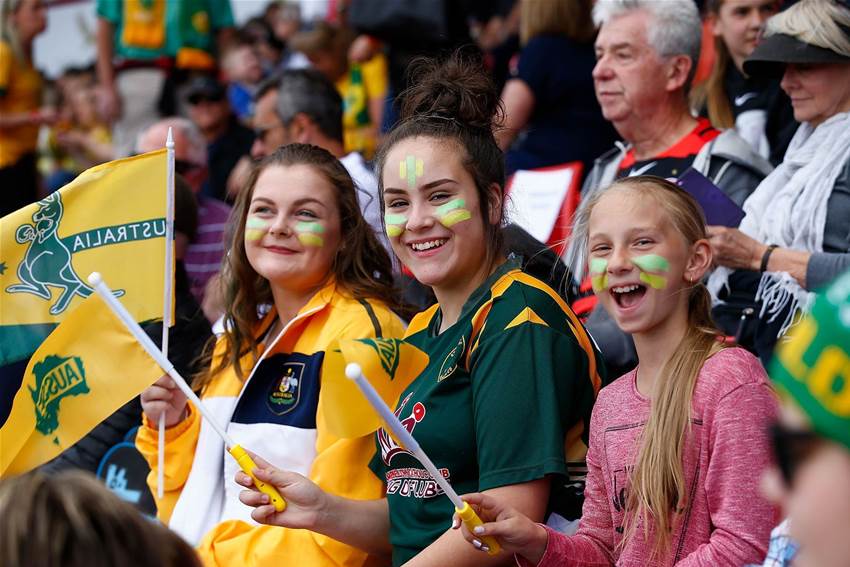 Gallery: Fans swarm for the Matildas Gallery: Fans swarm for the Matildas