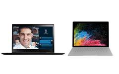 Surface Book 2 vs ThinkPad X1 Carbon