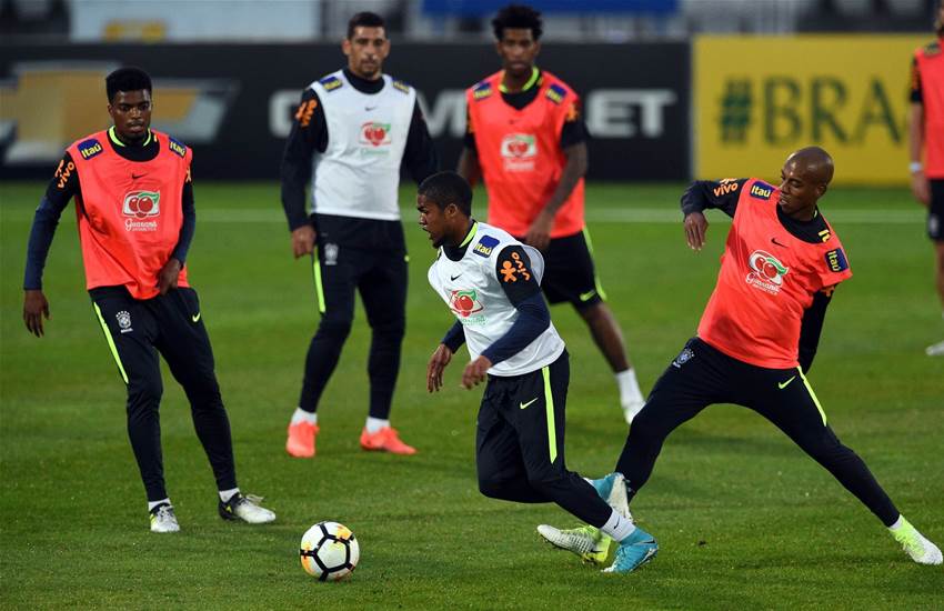 Pic special: Brazil's final training session Pic special: Brazil's final training session