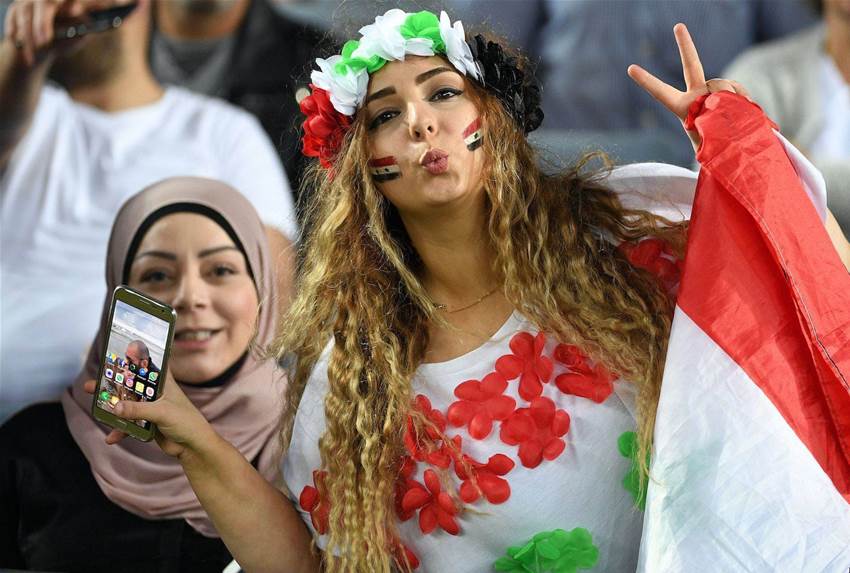 Gallery: Syria's stunning Sydney supporters Gallery: Syria's stunning Sydney supporters
