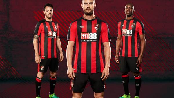 Gallery: Bournemouth's 2017-18 home kit unveiled