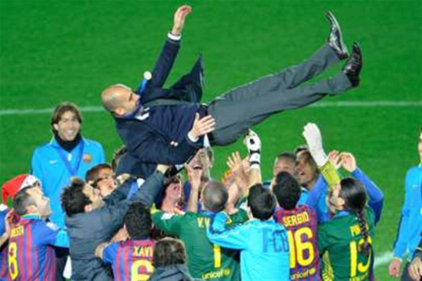 Guardiola revels in CWC victory Guardiola revels in CWC victory