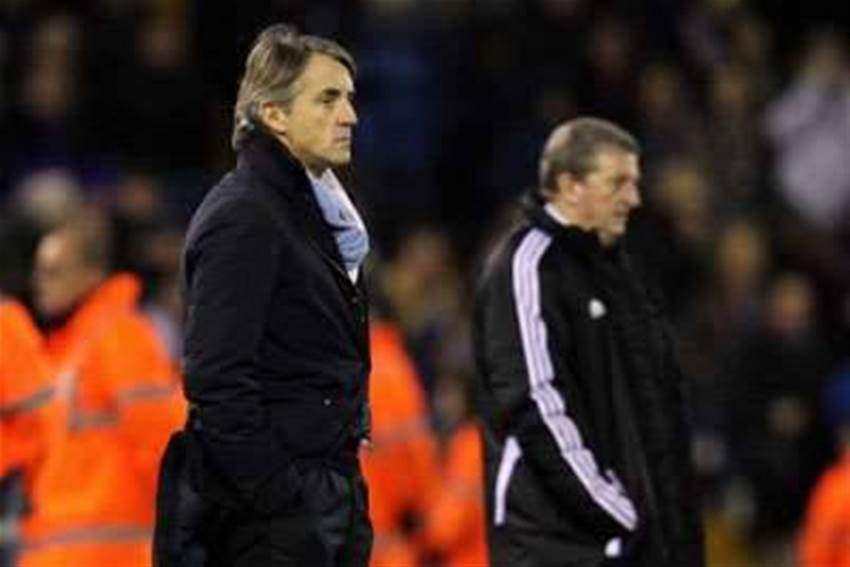 Mancini unhappy with mis-firing City Mancini unhappy with mis-firing City