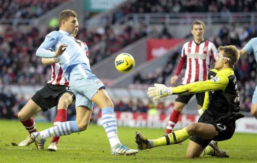 Mancini demands Dzeko goals Mancini demands Dzeko goals