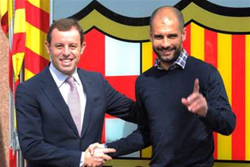 Rosell hoping to lock in Guardiola Rosell hoping to lock in Guardiola