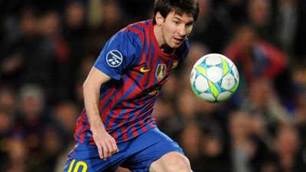Five Star Messi Spurs Record Barca Win