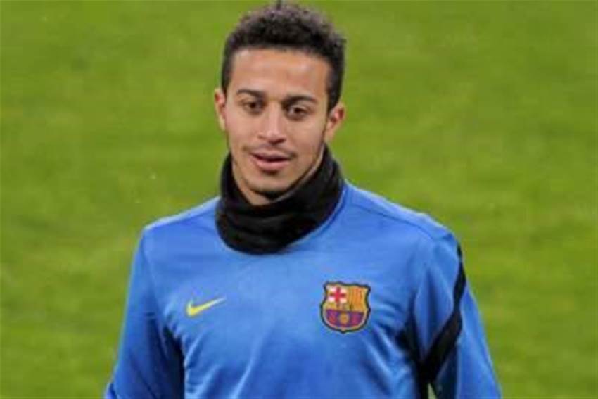 Thiago Loving 'Unique' Messi Thiago Loving 'Unique' Messi