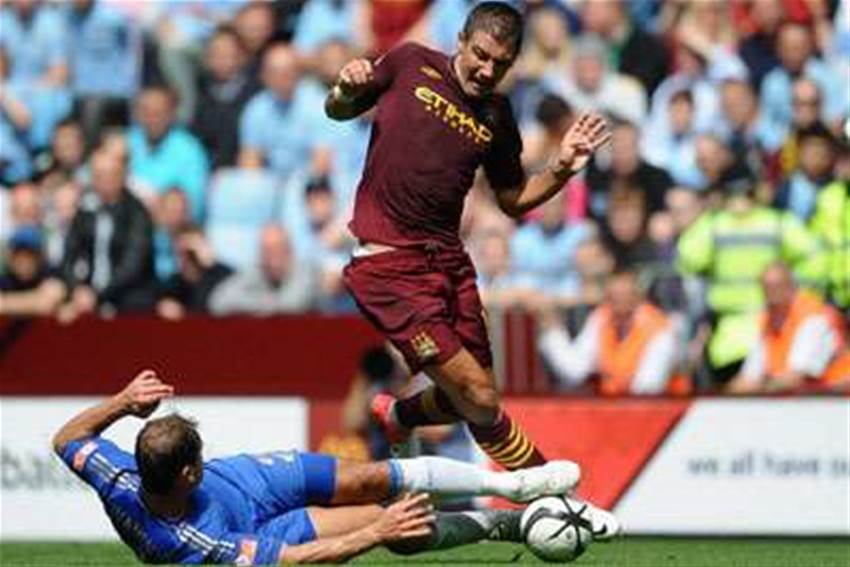 Man City Lift Community Shield Man City Lift Community Shield