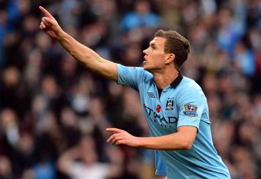 Mancini: Dzeko Not Happy On The Bench Mancini: Dzeko Not Happy On The Bench