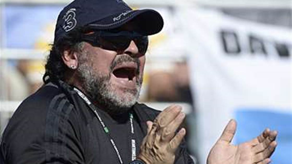 Maradona happy to be out of football