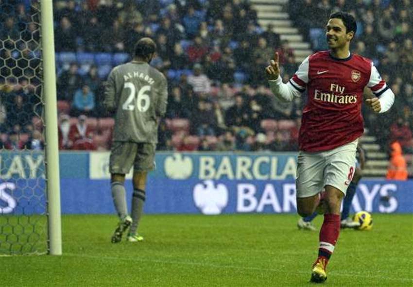 Arteta hails 'big win' over Wigan Arteta hails 'big win' over Wigan