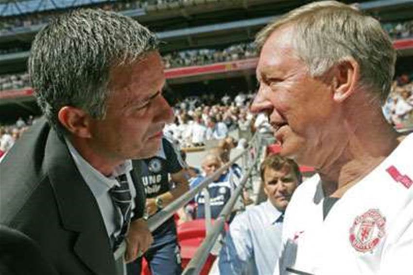 Mourinho up for Ferguson duel Mourinho up for Ferguson duel