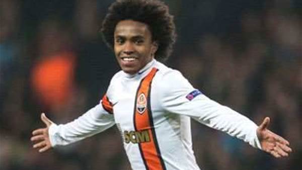 Willian set for Anzhi switch in biggest transfer deal