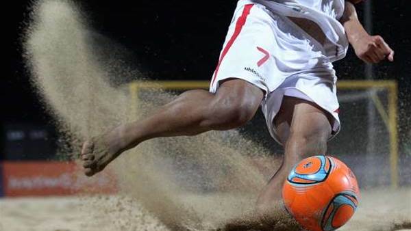 Beach soccer breeds international talent