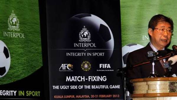 AFC chief wants match-fixing 'plague' stamped out