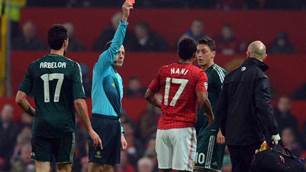 Giggs: Nani red card my biggest shock