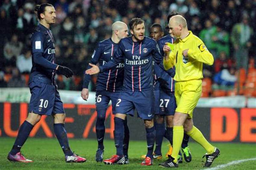 Beckham wins Ancelotti praise Beckham wins Ancelotti praise