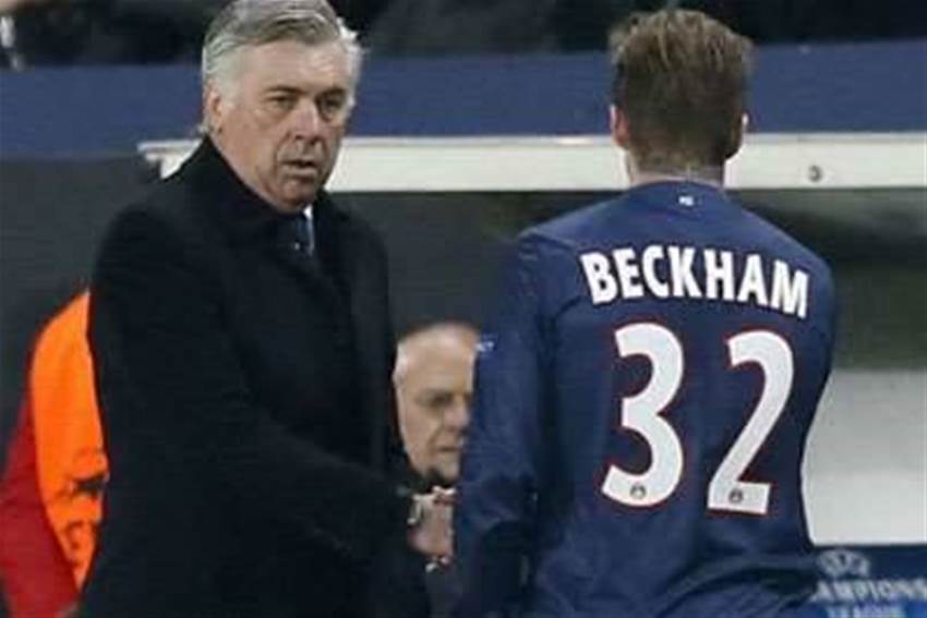 Ancelotti stands by Beckham inclusion