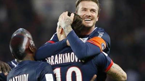 Emotional Beckham thanks PSG