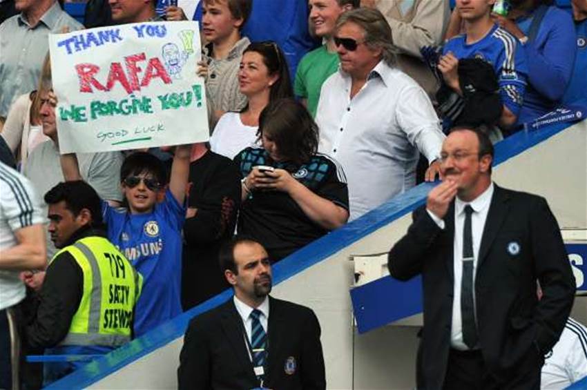 Benitez happy with Chelsea spell Benitez happy with Chelsea spell