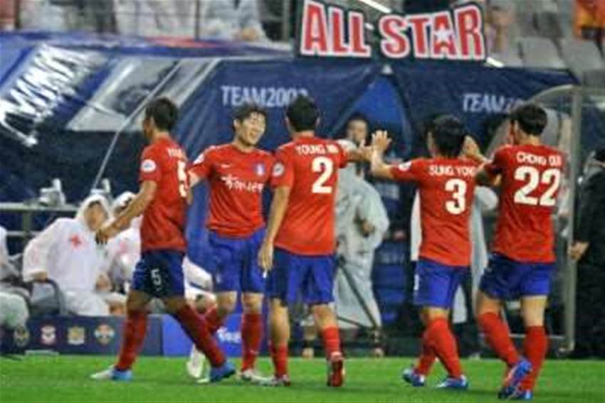 Korea close in on Brazil spot Korea close in on Brazil spot