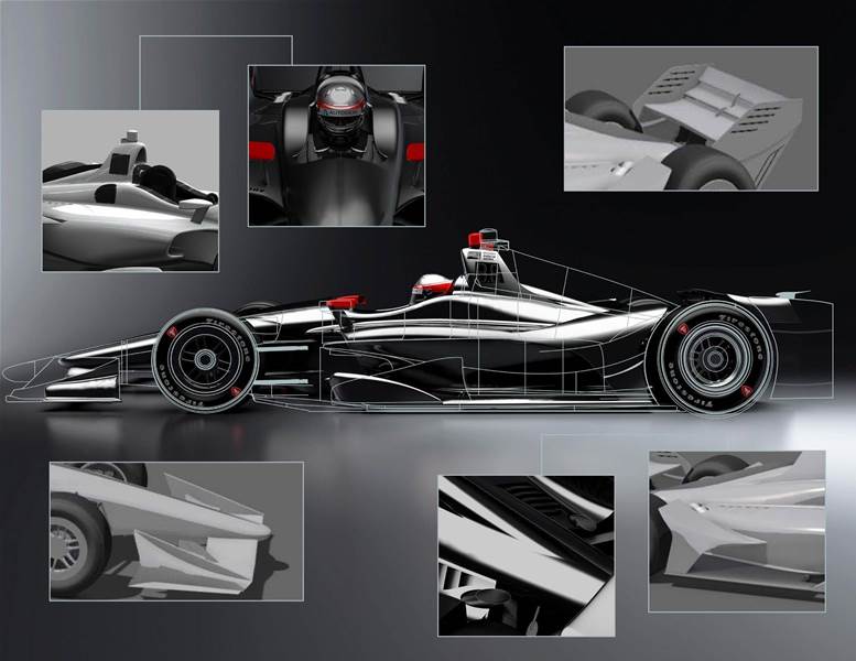 New Indycar aero package unveiled New Indycar aero package unveiled
