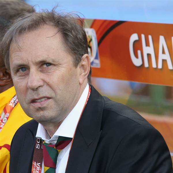 Ghana Coach Salutes Serbia Ghana Coach Salutes Serbia