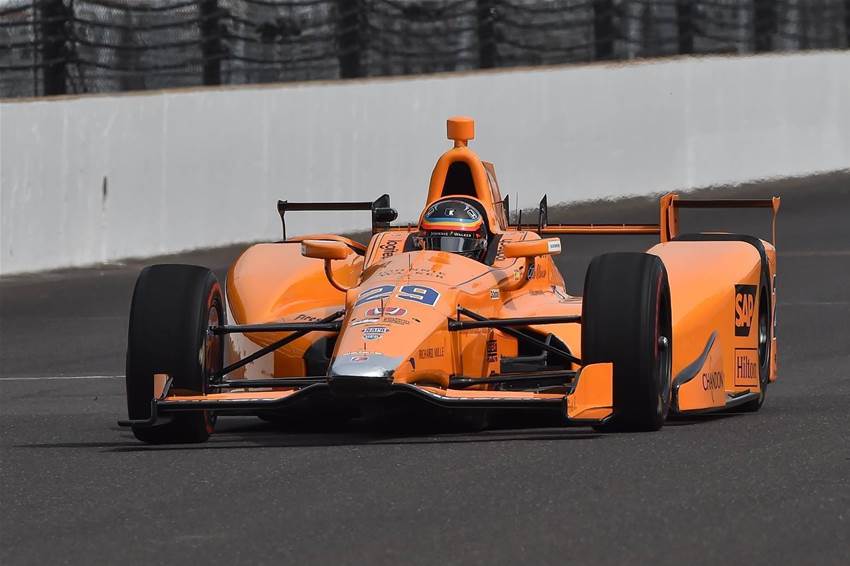 Alonso clears Indy rookie test Alonso clears Indy rookie test