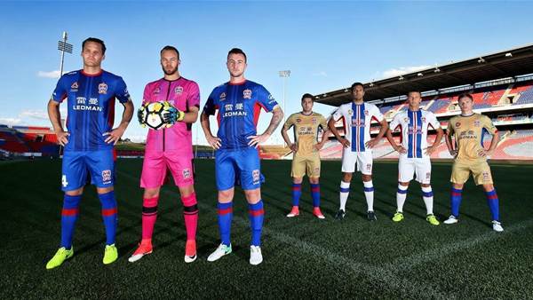 Newcastle Jets release new kits