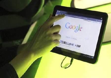 Google plays catch-up with Apple in tablets