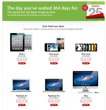 Why Australia is an Apple Black Friday bellwether