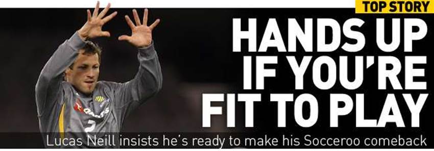 Neill Set For Roos Return Neill Set For Roos Return