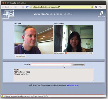 Ericsson edges towards in-browser voice