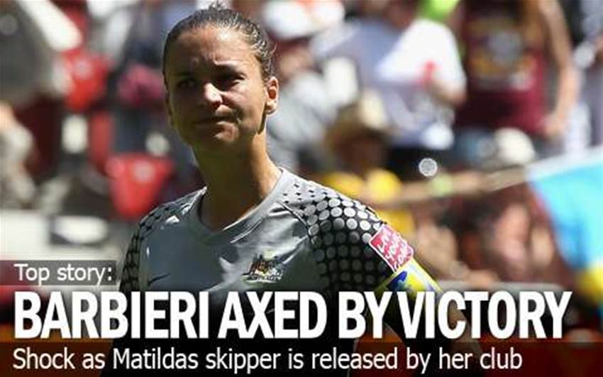 Matildas Skipper Barbieri Axed By Victory Matildas Skipper Barbieri Axed By Victory