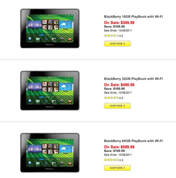 US retailers slash RIM PlayBook prices