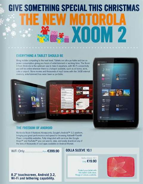 Xoom 2 coming for Christmas?