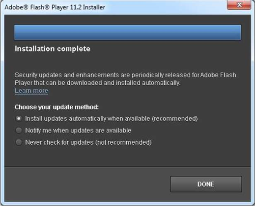 Adobe drops IE6 Flash support