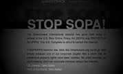 Google slows crawlers for SOPA blackout