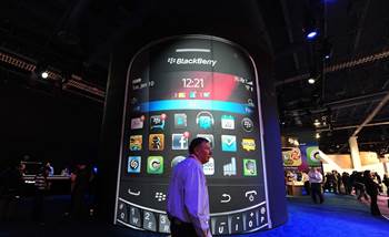 Struggling BlackBerry considers sale