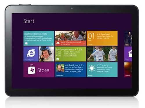 Santos pushes Windows 8 tablets as laptop replacement